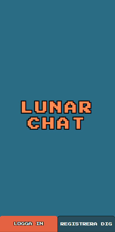 Skärmdump från LunarChat